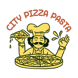 City Pizza Pasta Heim Service logo.